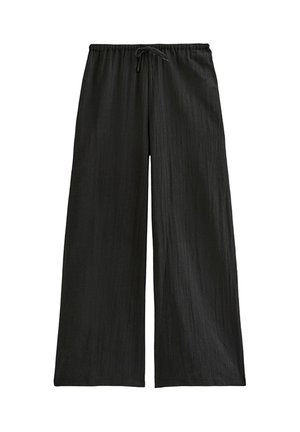 BEACH SLUB WIDE LEG - Strandaccessoire - black