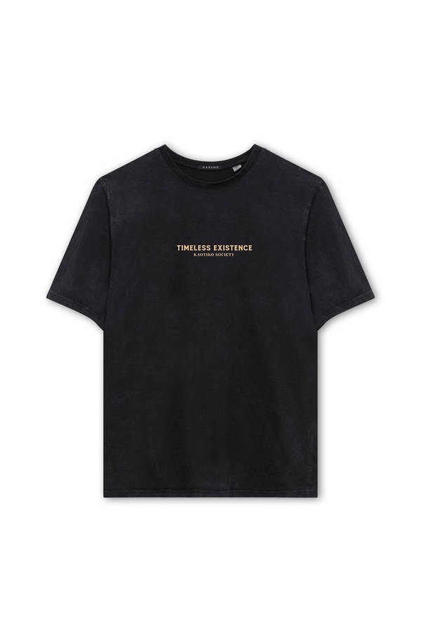 WASHED TIMELESS EXISTENCE UNISEX - Print T-shirt2