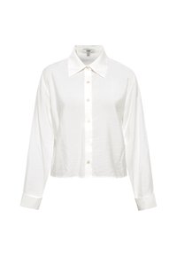 REGULAR CROPPED - Button-down blouse - white