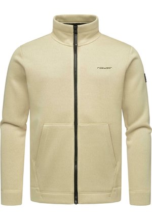 FABBIAN - Sweat zippé - ecru