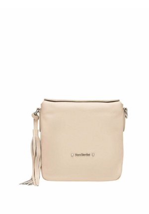 SPALLA IN TECNICO - Skuldertasker - beige