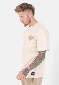 Sixth June HEART - T-shirts basic - light beige