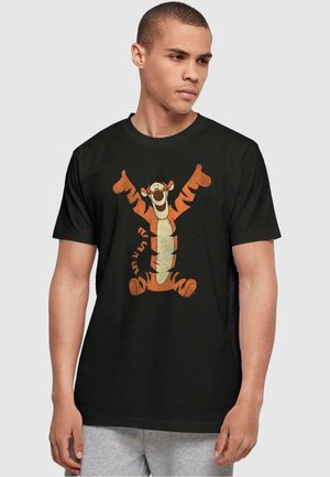 ABSOLUTE CULT WINNIE THE POOH - TIGGER CLASSIC - Print T-shirt - black