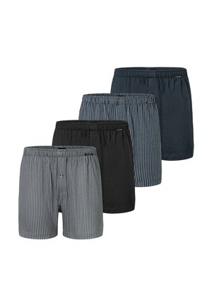 4 PACK - Boxershorts - grau schwarz blau