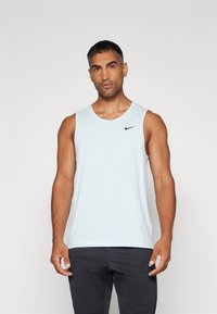 Nike Performance HYVERSE TANK - Top - glacier blue/black