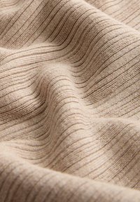 OYSHO RIB KNIT - Débardeur - light brown