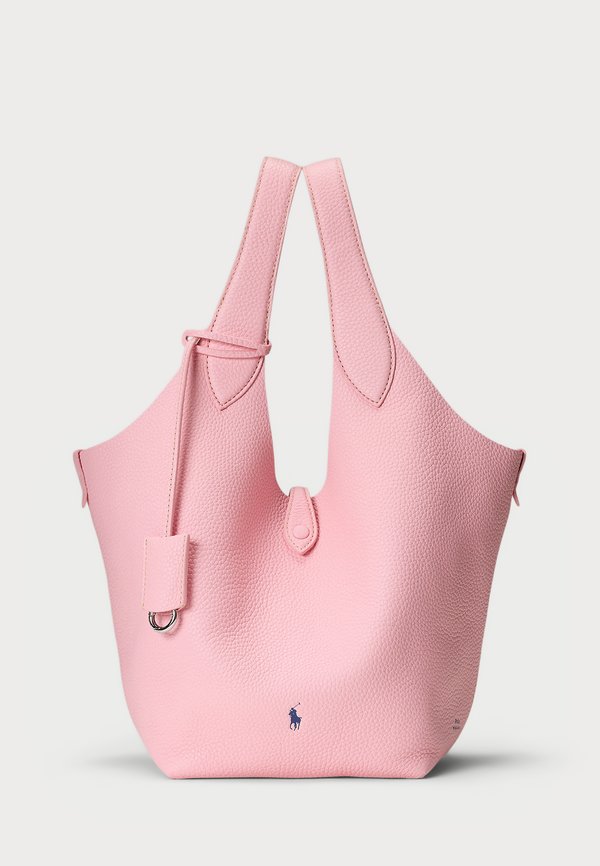 POLO PLAY LEATHER TOTE - Tote bag - cotton candy