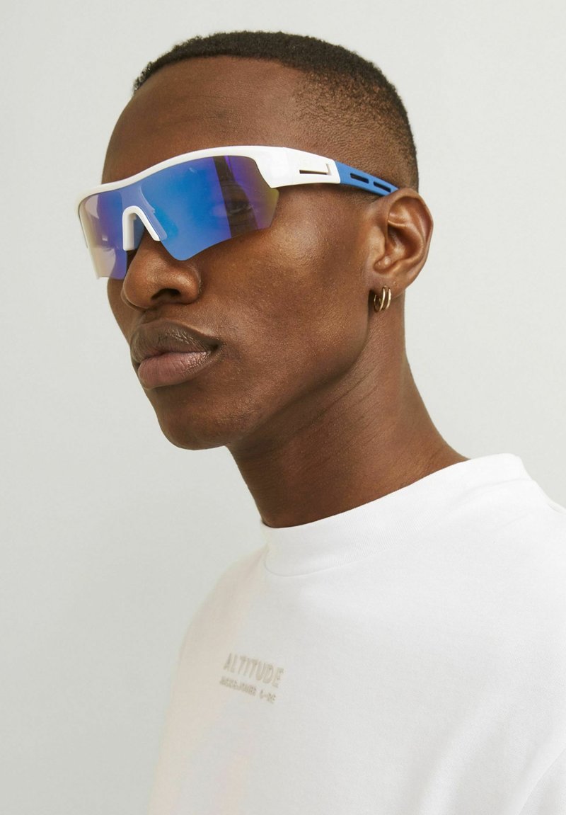 Jack & Jones RECHTACKIGE - Sunglasses - grey
