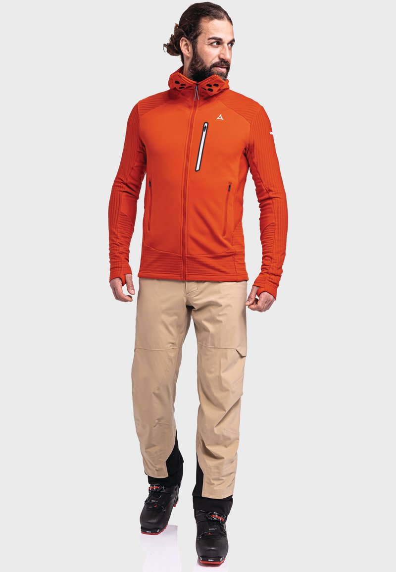 Schöffel Fleecejas oranje