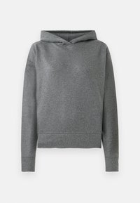 HOODED - Hættetrøje - grey melange