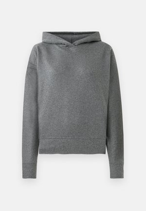 HOODED - Kapuutsiga pusa - grey melange
