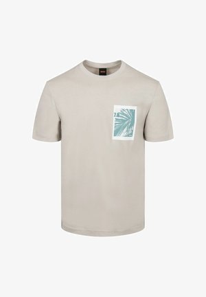 HUGO, T-SHIRT TE BOARD - Print T-shirt - grijs
