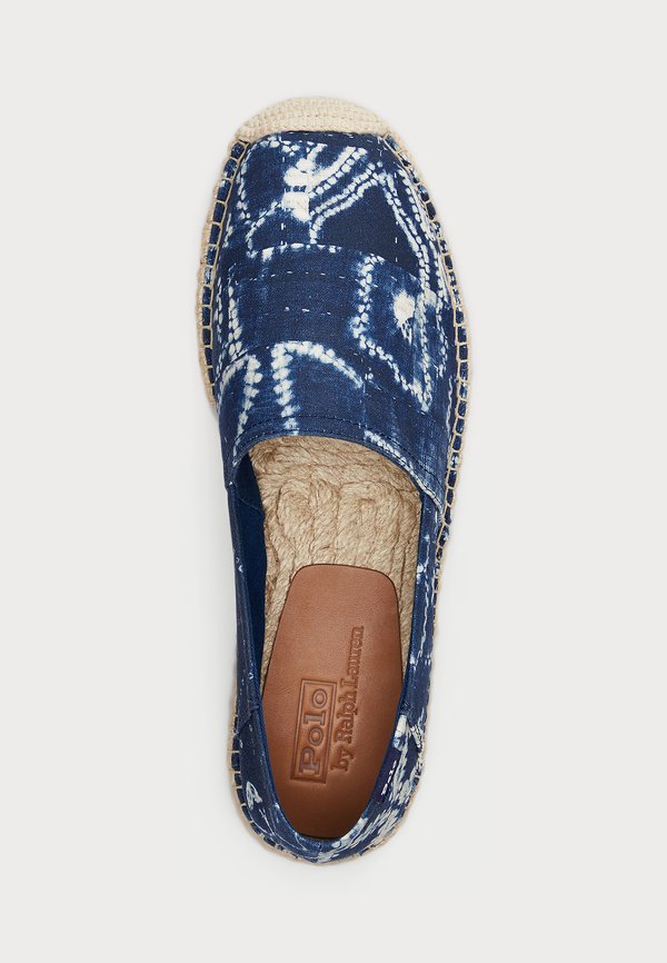 CEVIO SCENIC-PRINT CANVAS ESPADRILLE - Espadrilles - indigo shibori2