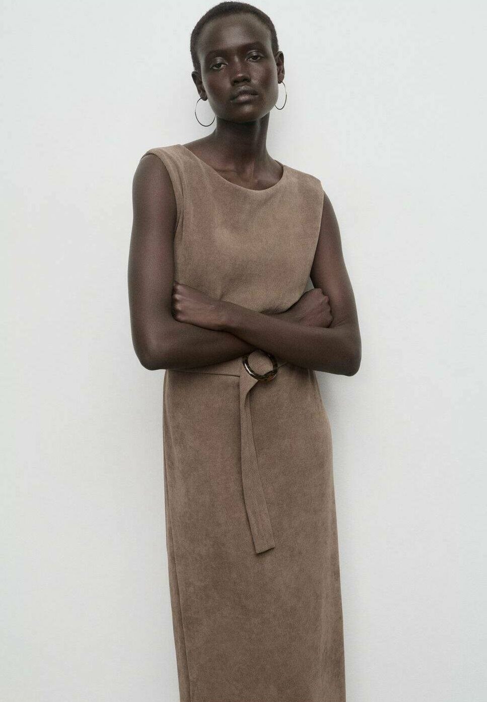 Mango Jumper dress - brown - Zalando.ie