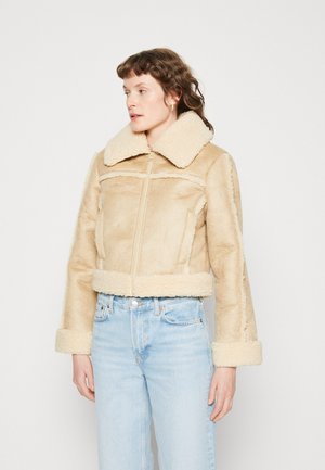 Abercrombie & Fitch TRUCKER - Χειμωνιάτικο μπουφάν - tan