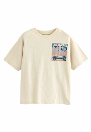 SHORT SLEEVE GRAPHIC STANDARD - T-shirt imprimé - stone la