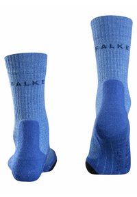 FALKE TK2 WOOL TREKKING MEDIUM CUSHIONING - Calze sportive - blue note