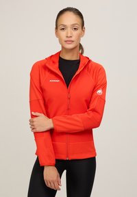Mammut MASSONE HOODED - Outdoorjakke - mammut red