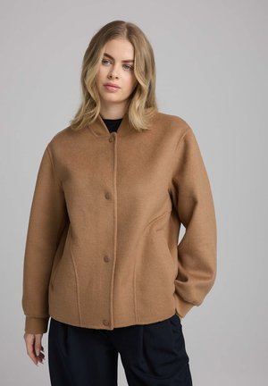 Leichte Jacke - camel/braun