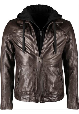 Leren jas - brown