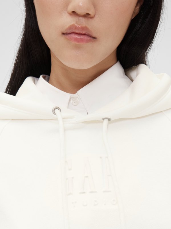 GAP STUDIO LOGO CROP HOODIE - Sweatshirt2