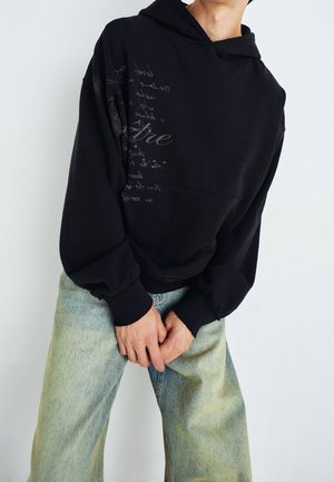 Hættetrøje - black