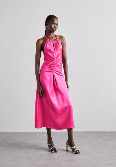 sandro ROBE EMMANCHURES AMERICAINES - Cocktail dress / Party dress - fushia