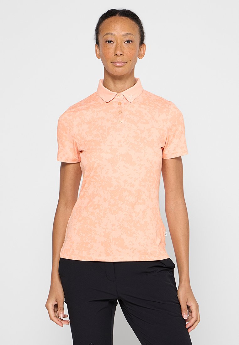 Calvin Klein Golf Poloshirt abrikoos Calvin Klein Golf Poloshirt abrikoos
