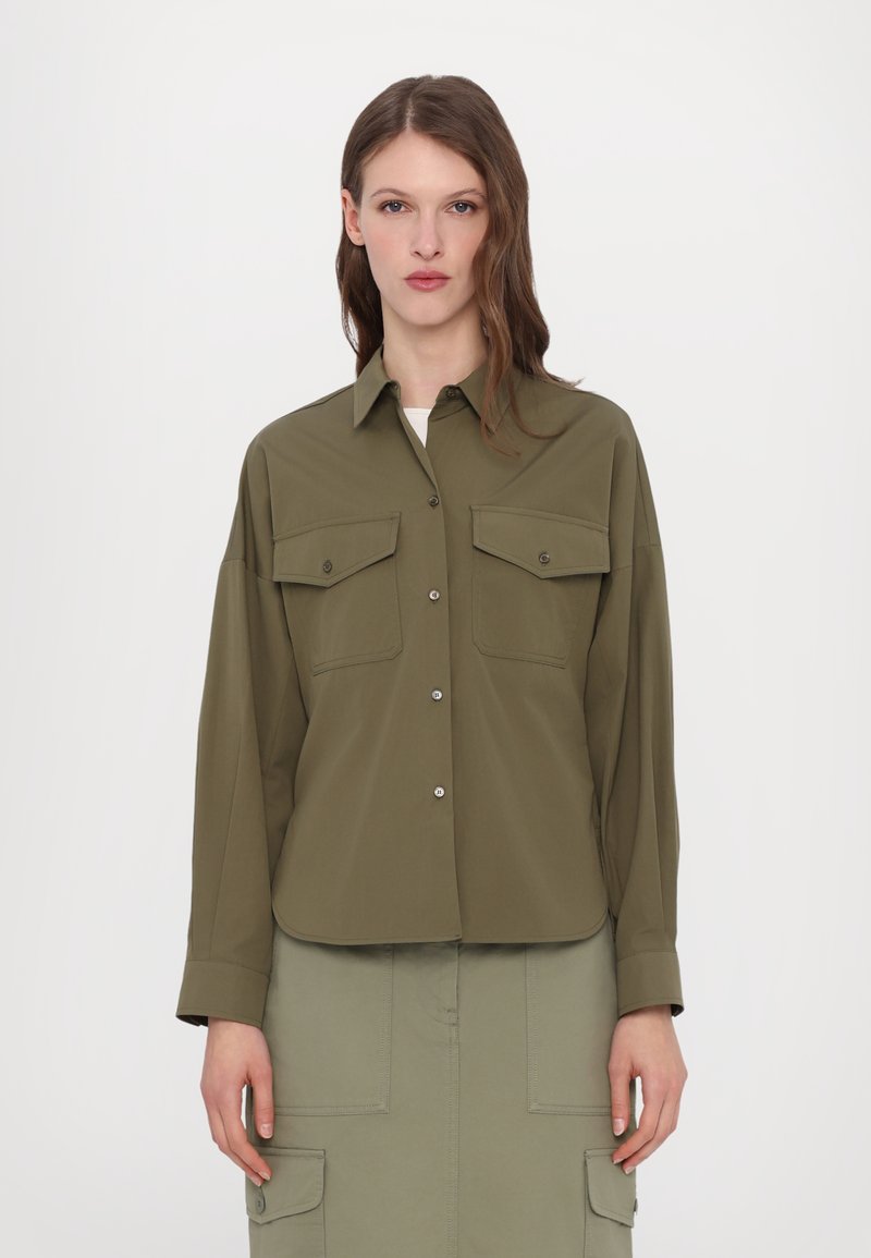 WEEKEND MaxMara - SKIPPER - Hemdbluse - kaki, Vergrößern