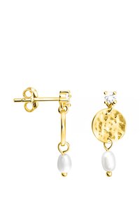 Ej vald, gold-coloured