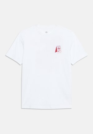 adidas Originals, LOOSE TEE JUNIOR UNISEX - T-shirt print - white