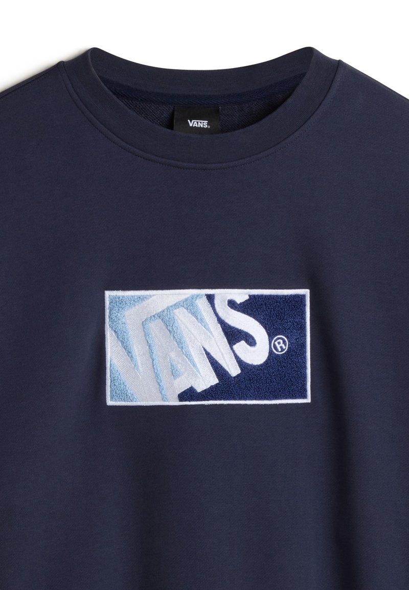Vans ORIGINAL STANDARDS -TONE CREW NECK - Mikina - dark blue