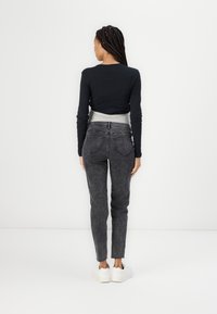 MAMALICIOUS MLOSAKA - Calças de ganga justas - grey denim