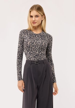 Terranova, T-SHIRT CON STAMPA ANIMALIER - T-shirt con stampa - var grigio scuro