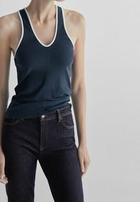 Massimo Dutti Jeans slim fit - blue