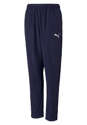 Tracksuit bottoms - blau/weiss