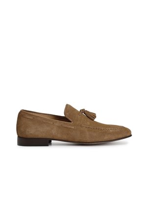 Moccasins - brown leather