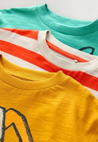 Next REGULAR FIT - LONG SLEEVE GRAPHIC PRINT 3 PACK  - Maglietta a manica lunga - multi digger