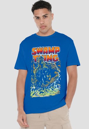Cotton Soul, JLA SWAMP THING - Print T-shirt - royal blue