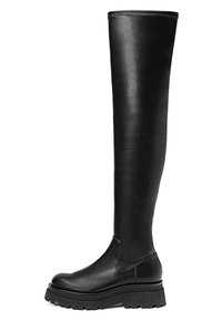 Stradivarius Botas mosqueteras - black