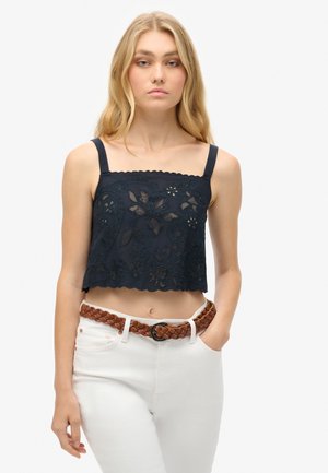 IBIZA EMBROIDERED  - Blouse - eclipse navy