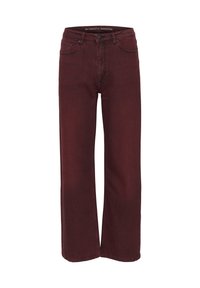Unausgewählt, burgundy red wash