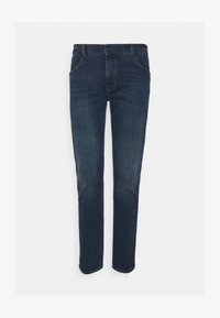 Não selecionado, dark blue denim