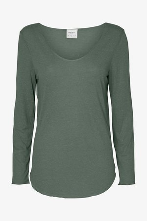 Vero Moda VMLUA - Pikkade varrukatega topp - laurel wreath