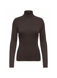 ONLKAROL ROLL NECK - Trui - chocolate torte