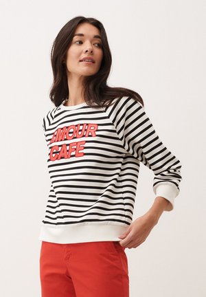 WORDING 3/4 SLEEVE - Sweater - offwhite