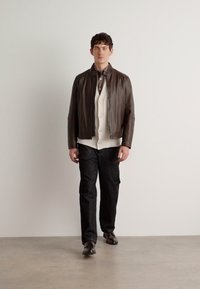 BOSS TAYIL - Sapatos elegantes de atacadores - dark brown