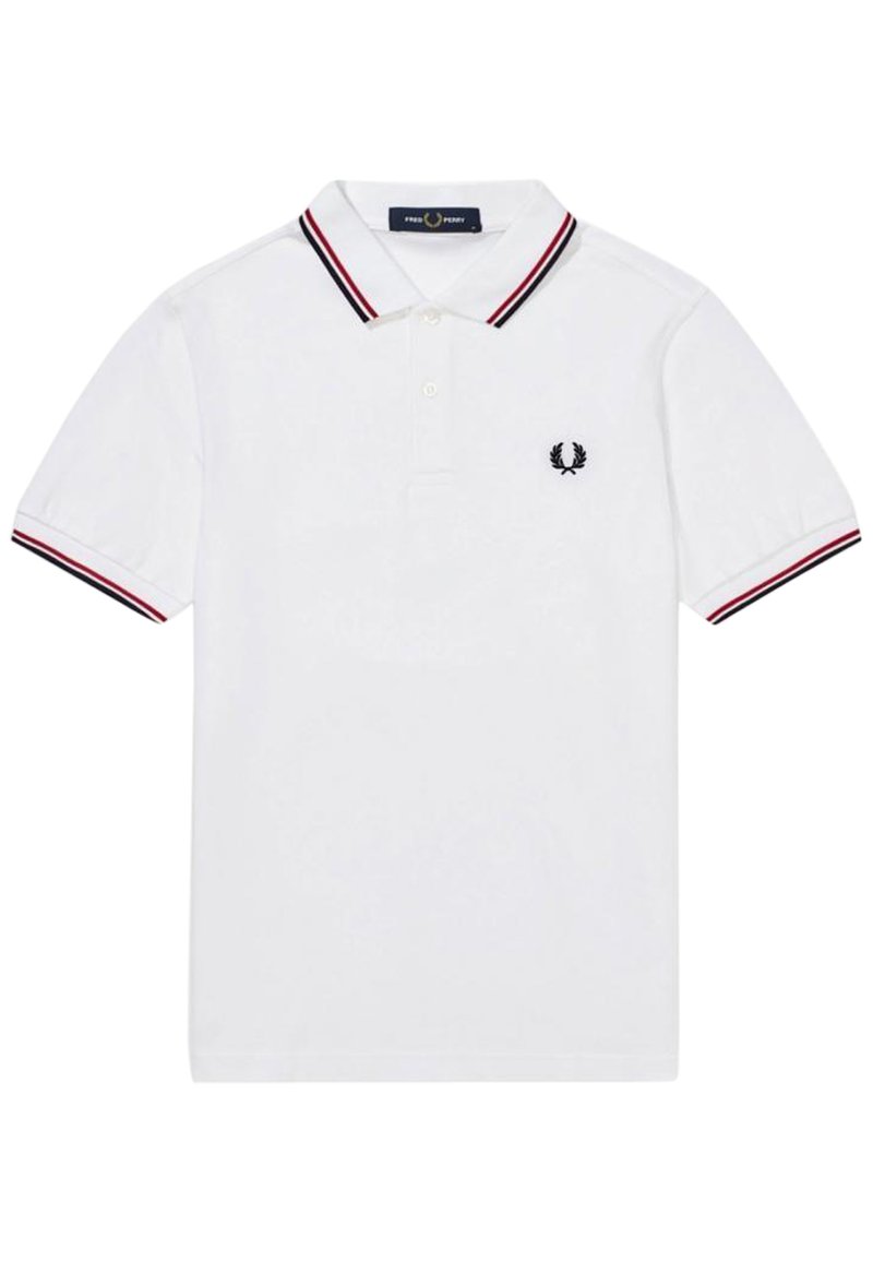 Fred Perry Poloshirt White Weiss Zalando De