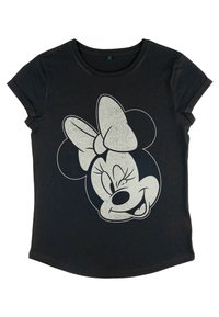 Disney MICKEY CLASSIC MINNIE WINK - T-shirt med print - black