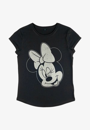 Disney MICKEY CLASSIC MINNIE WINK - T-shirt imprimé - black